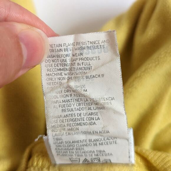 Vintage Carter's Sleeper Unisex Baby Size 6m Yellow Fleece Duck - Picture 7 of 7